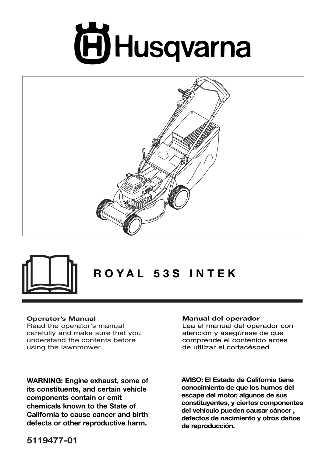 Husqvarna 53S INTEK manual Y a L 5 3 S I N T E K 