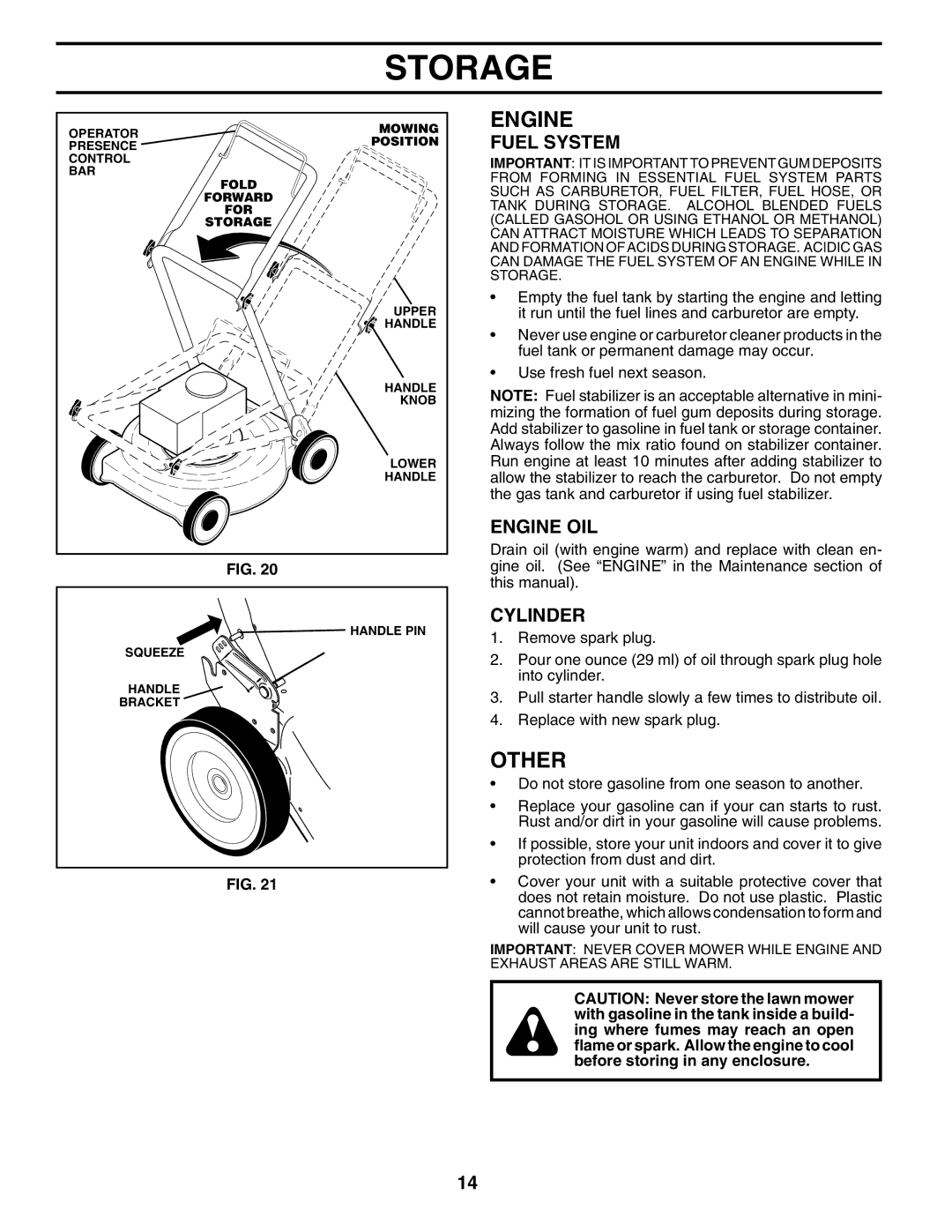 Husqvarna 5521BBC owner manual Other, Fuel System, Engine OIL, Cylinder 