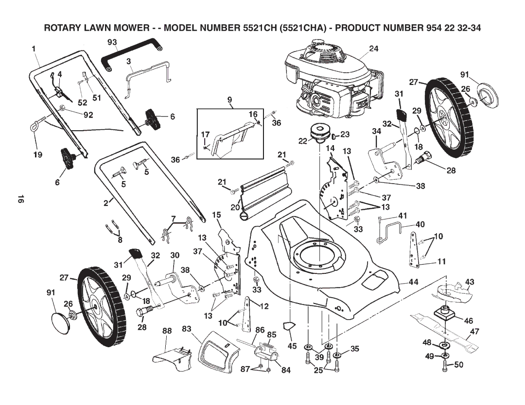 Husqvarna 5521CH owner manual 