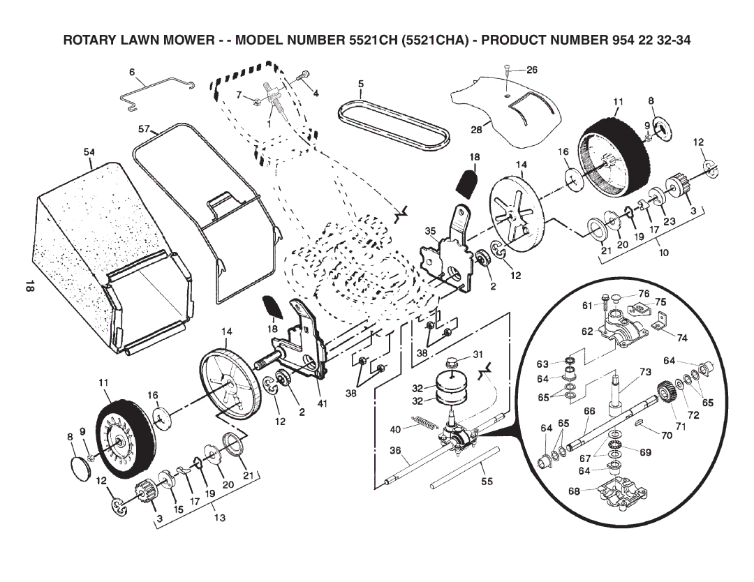 Husqvarna 5521CH owner manual 