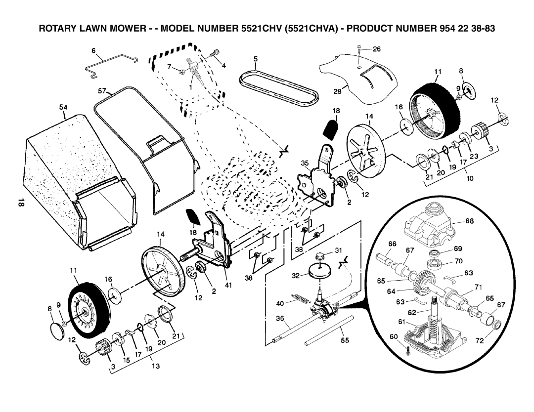 Husqvarna 5521CHV owner manual 