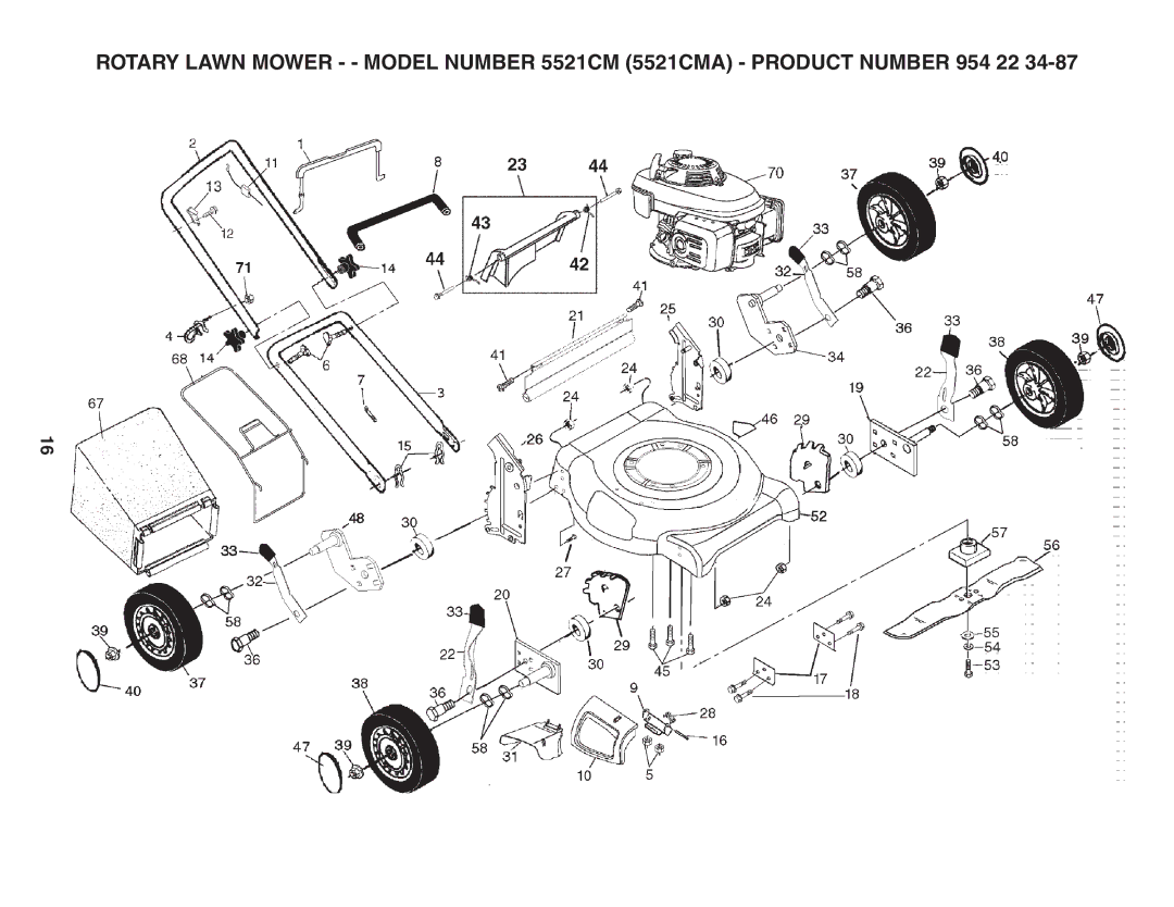 Husqvarna 5521CM owner manual 