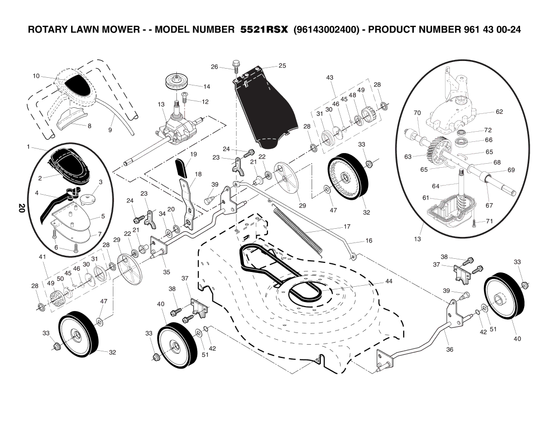 Husqvarna 5521RSX owner manual 