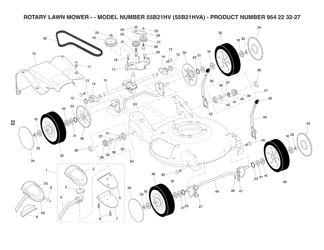 Husqvarna 55B21HV owner manual 