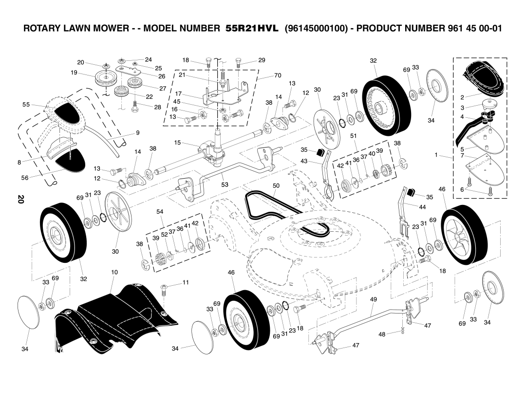 Husqvarna 55R21HVL owner manual 