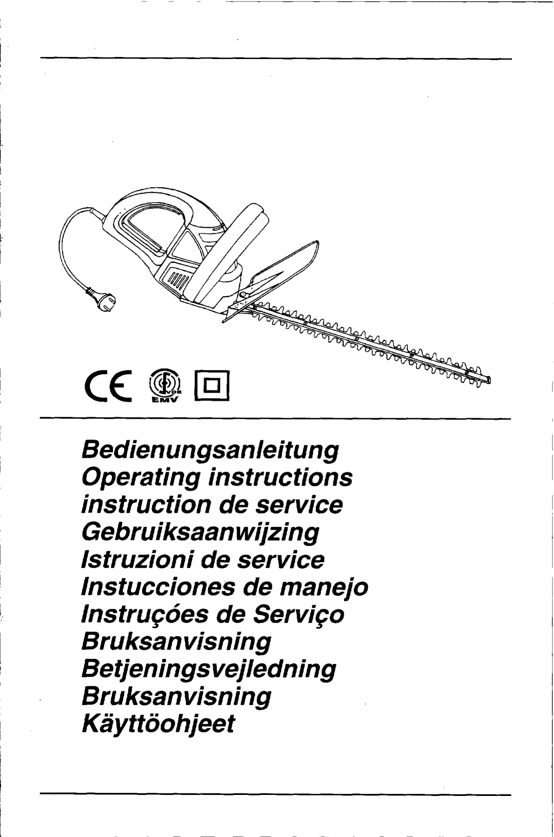 Husqvarna 600H manual 