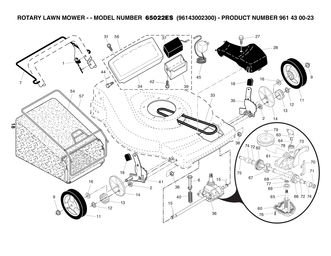 Husqvarna 65022ES owner manual 