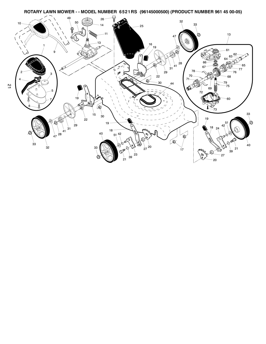 Husqvarna 6521RS owner manual 