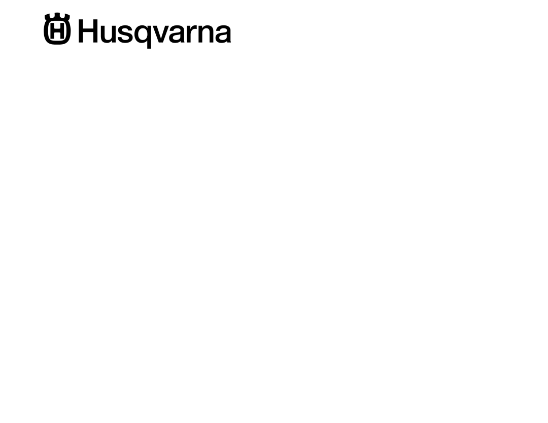 Husqvarna 6521RS owner manual 