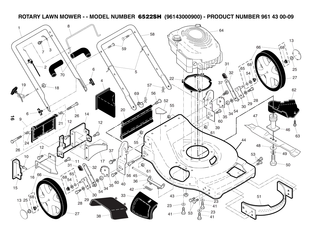 Husqvarna 6522SH owner manual 