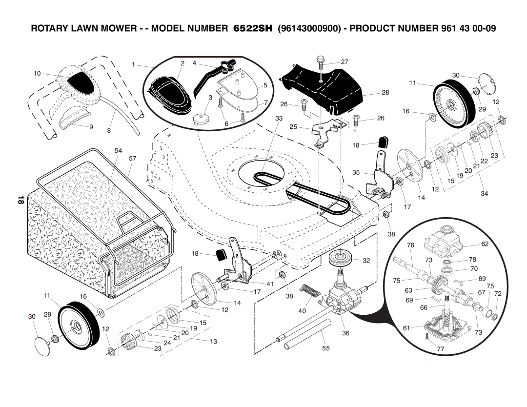 Husqvarna 6522SH owner manual 