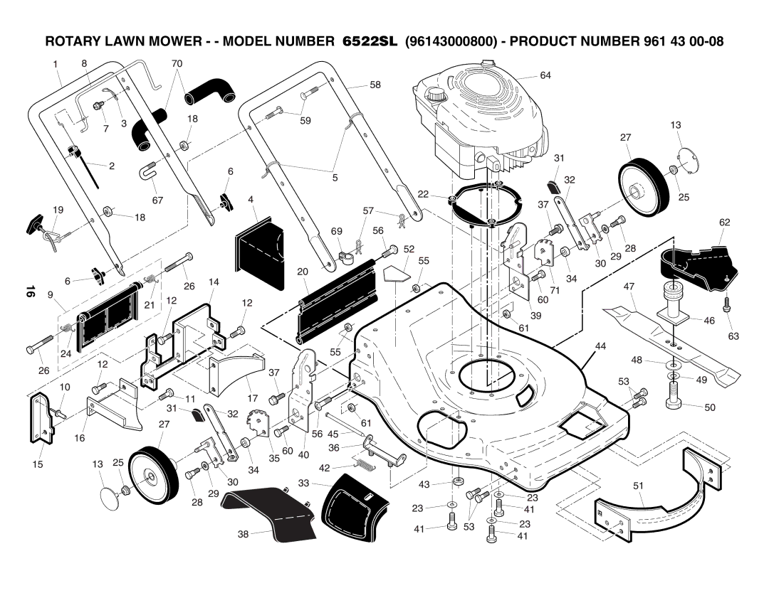 Husqvarna 6522SL owner manual 