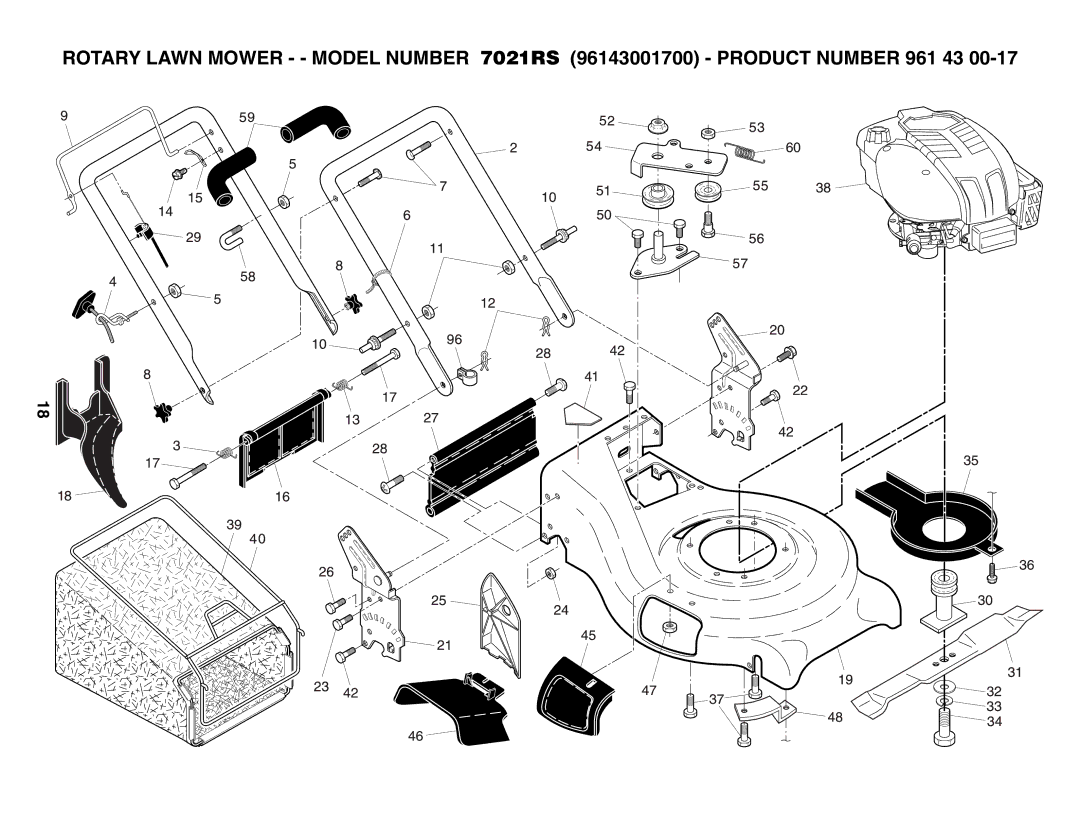 Husqvarna 7021RS owner manual 