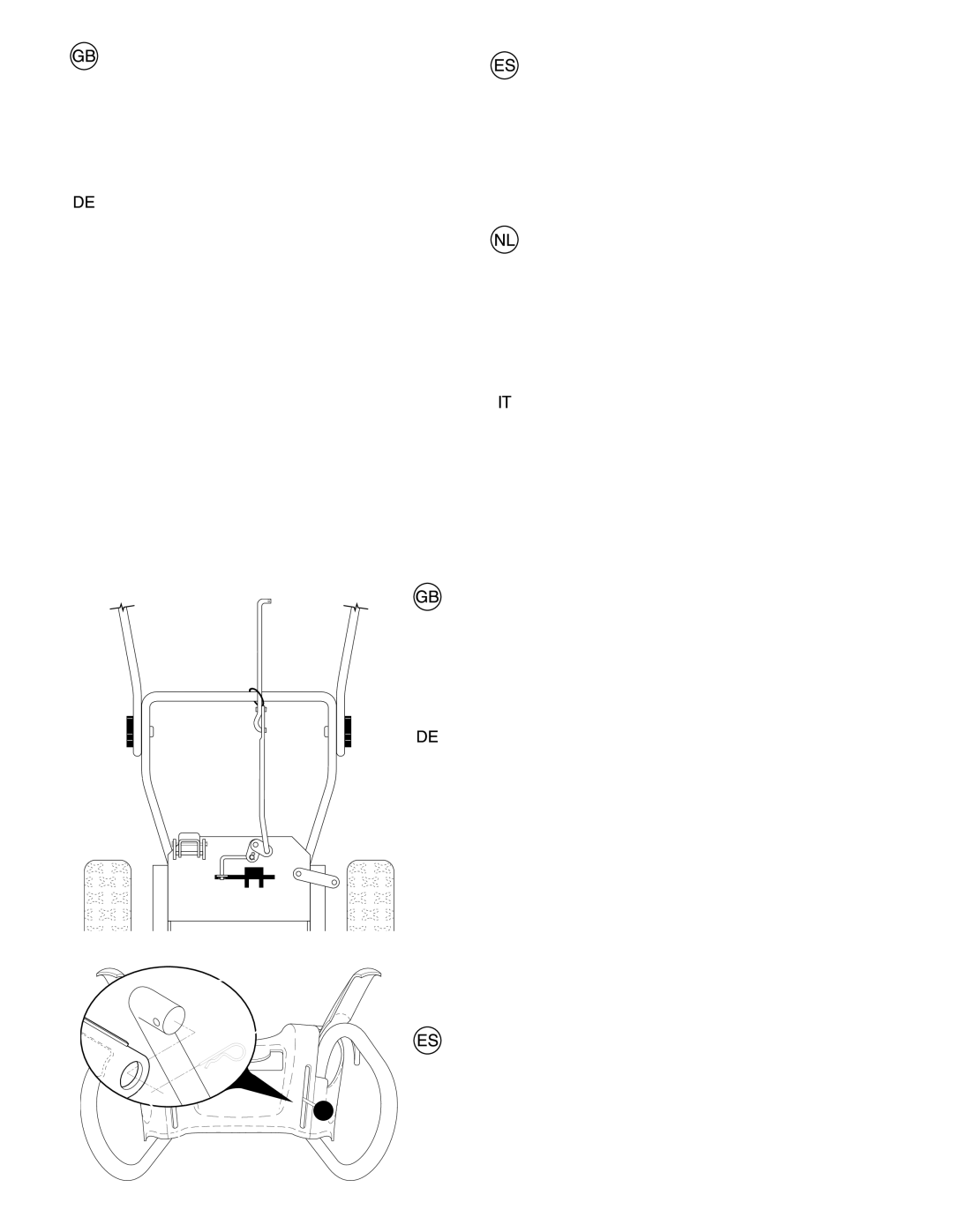 Husqvarna 8024STE How to set up your snow thrower, Zusammensetzen der Schneefräse, Comment installer votre souffleuse 