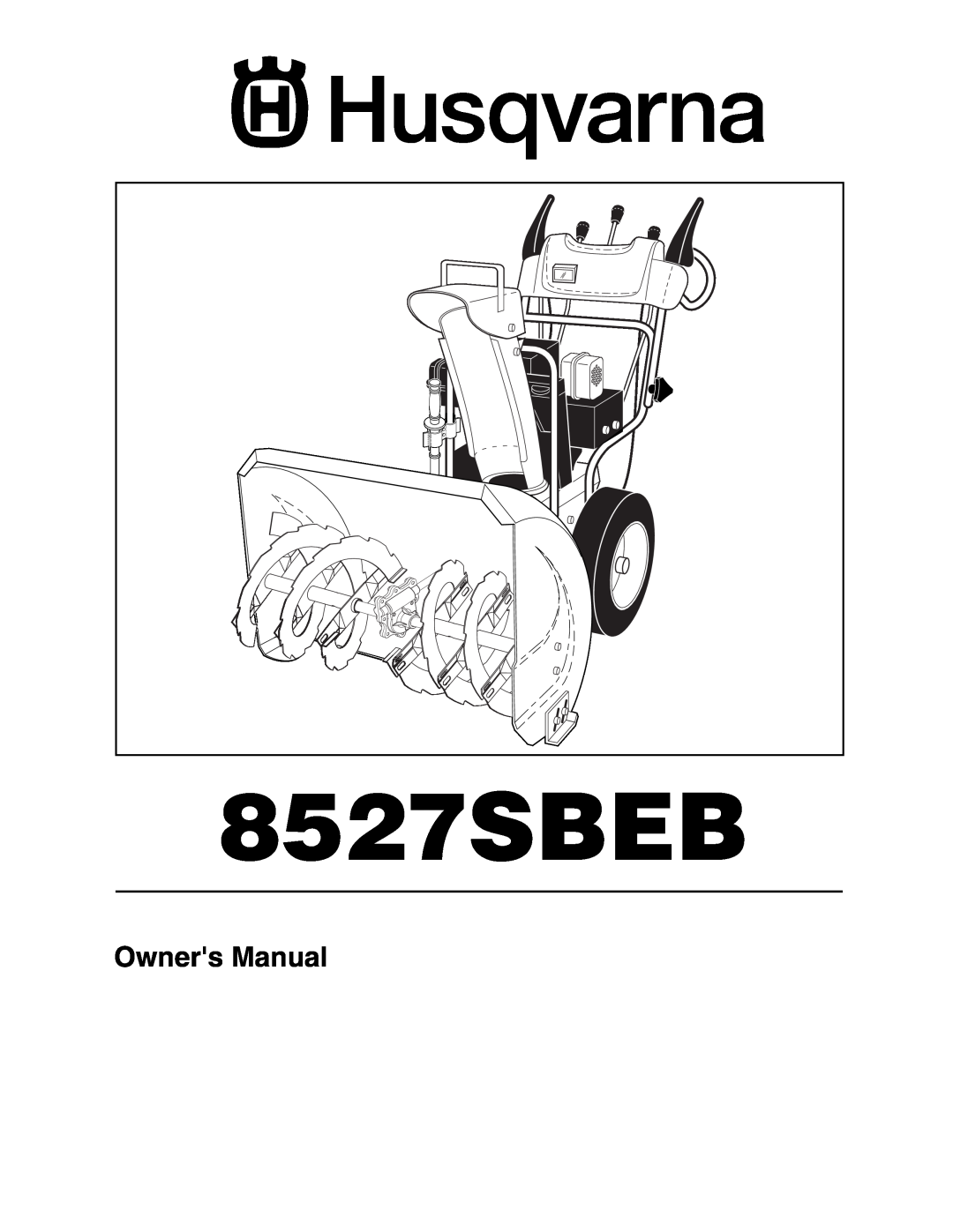 Husqvarna 8527SBEB owner manual 