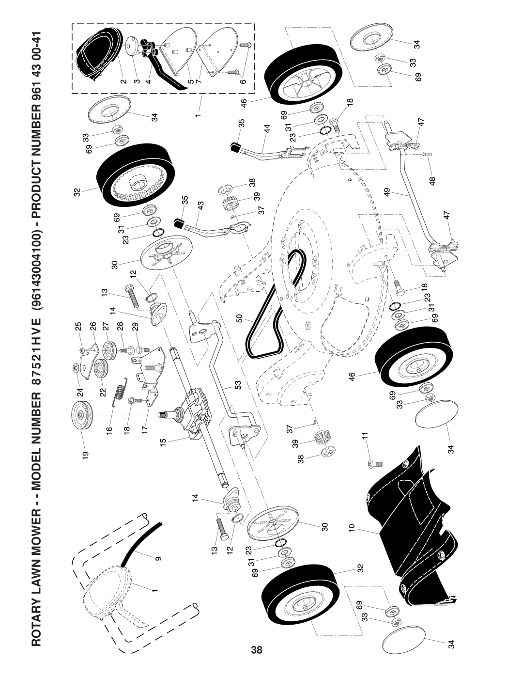 Husqvarna 87521HVE owner manual 