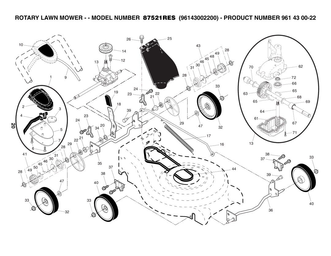 Husqvarna 87521RES owner manual 