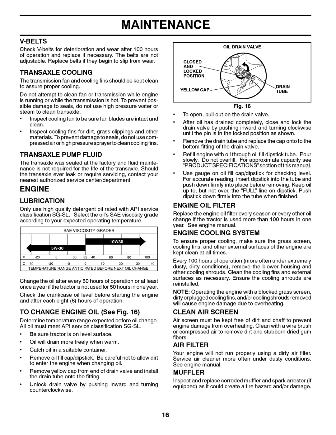 Husqvarna 917.240461 warranty Engine 