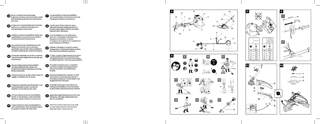 Husqvarna 953900790, 953900740, 953900739, 257 L, 297 L, 257 B, 249953 instruction manual Ltr 