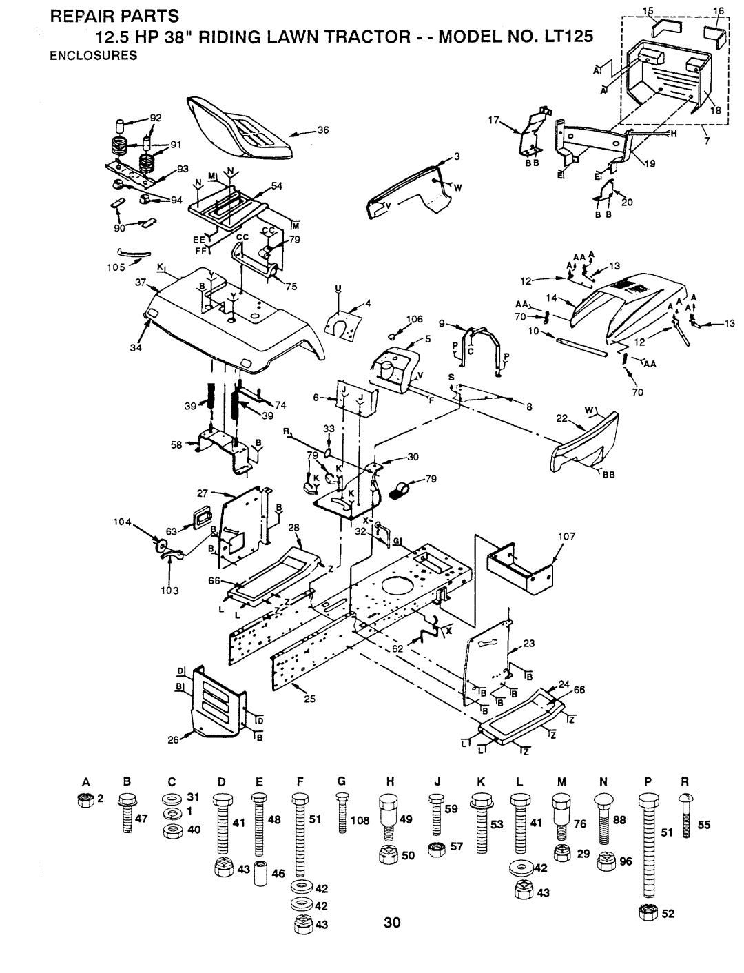 Husqvarna 954 00 03-32, H12538D manual 