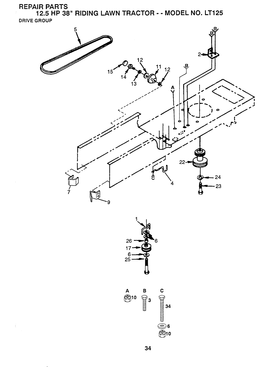 Husqvarna 954 00 03-32, H12538D manual 