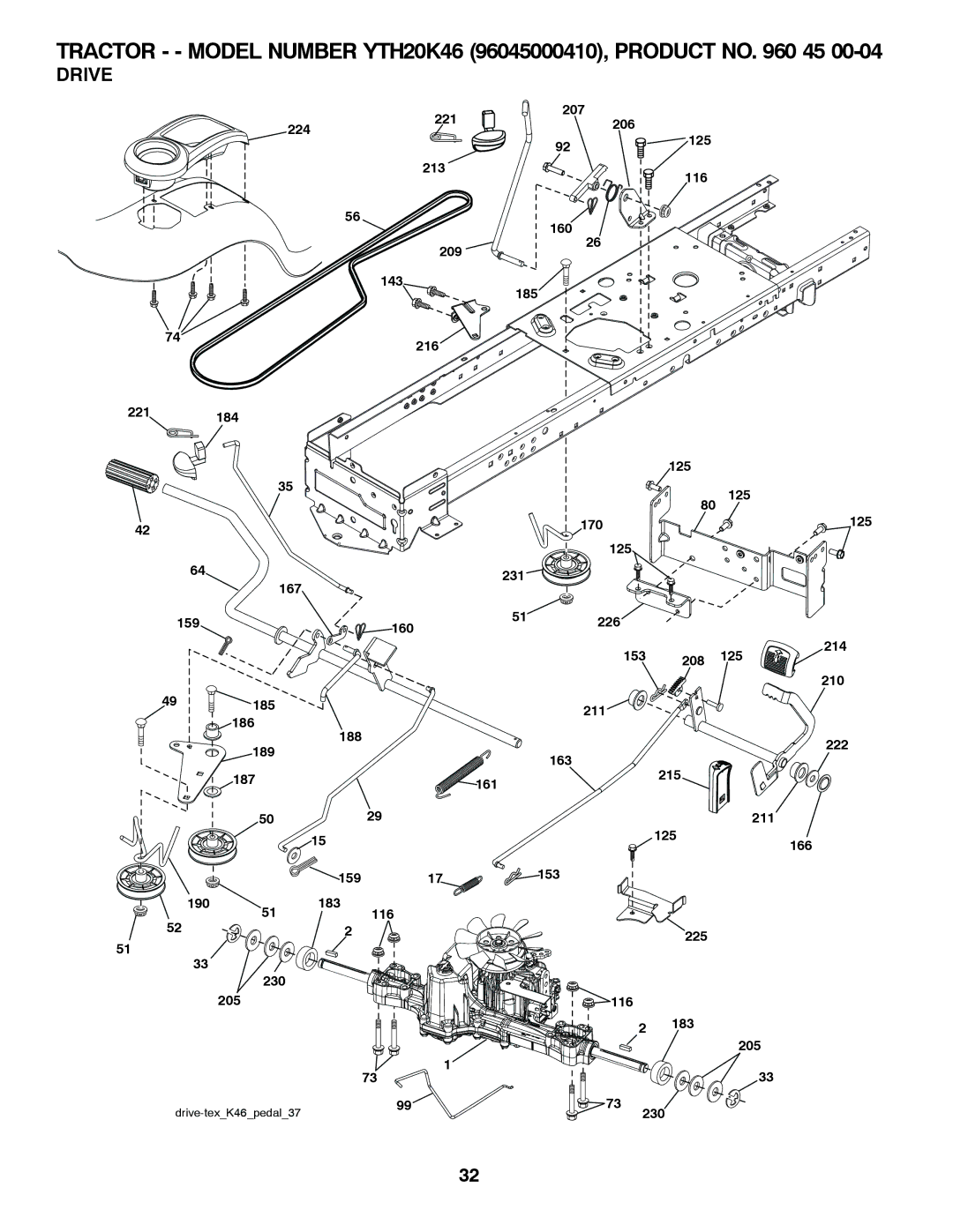 Husqvarna 96045000410, 532 42 41-94 owner manual Drive 