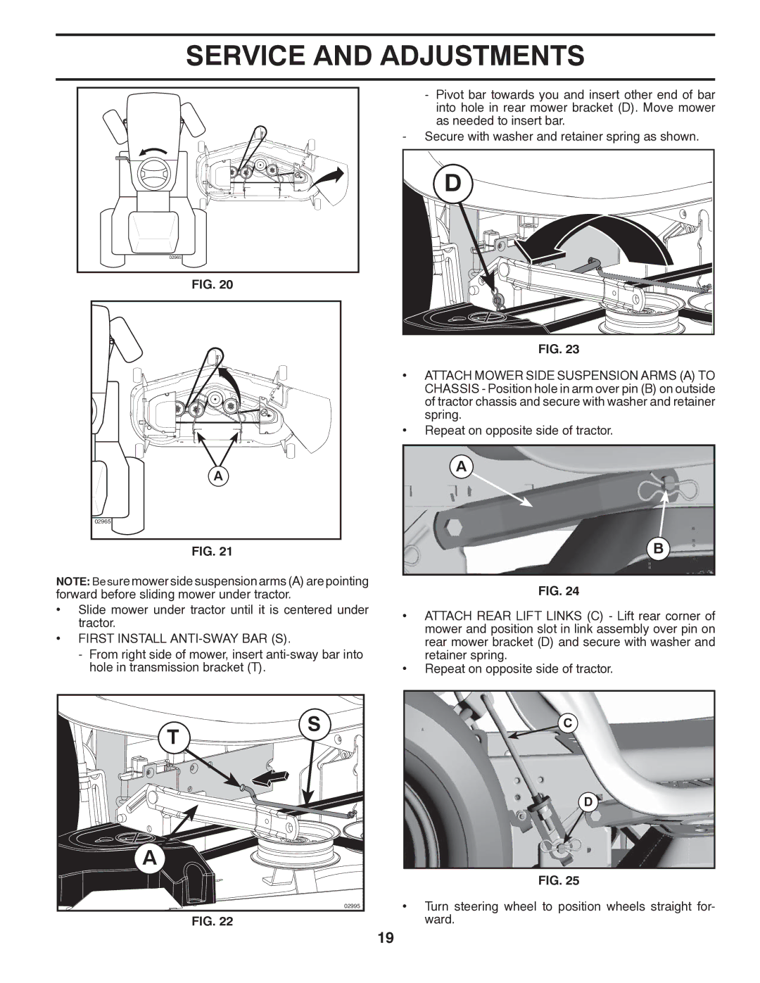 Husqvarna 532 43 00-03, 96045002200 owner manual First Install ANTI-SWAY BAR S 