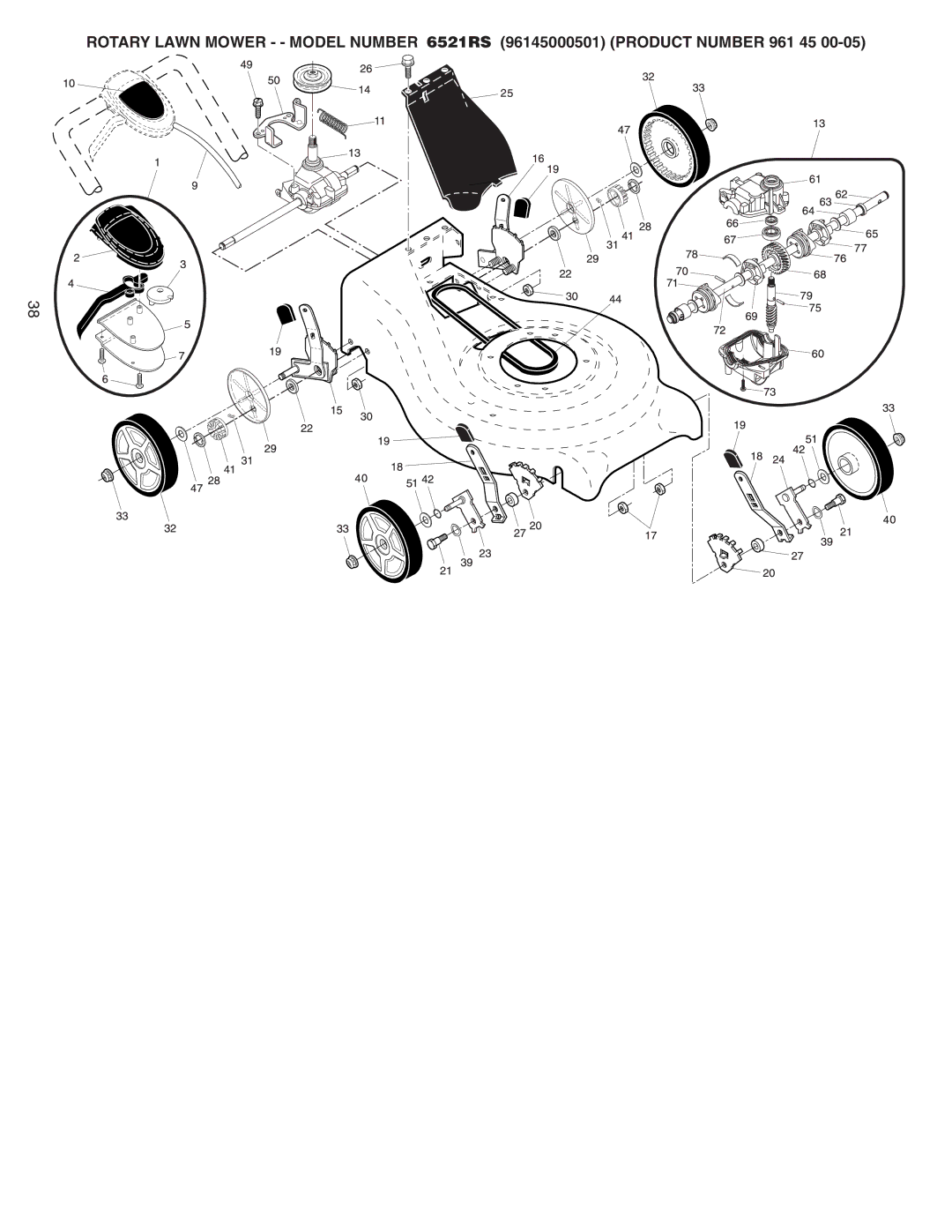 Husqvarna 532 41 44-89, 961 45 00-05 01 owner manual 