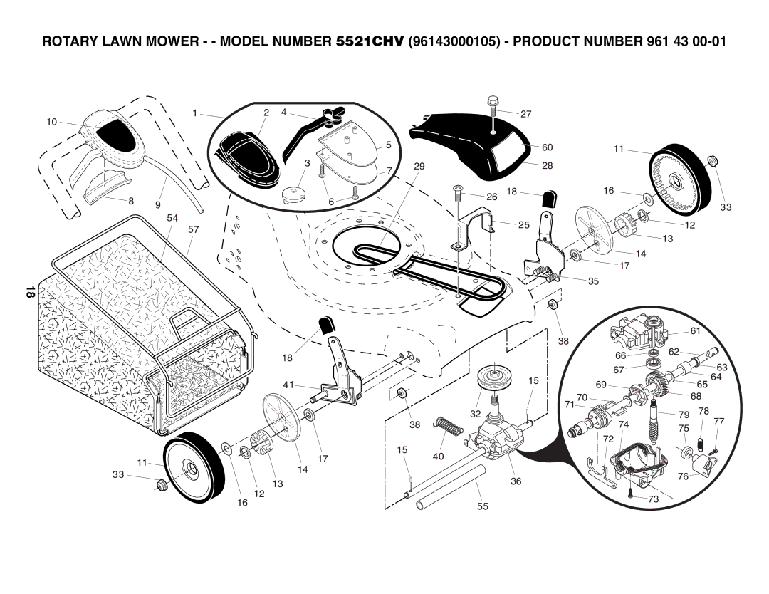 Husqvarna 961330018 owner manual 