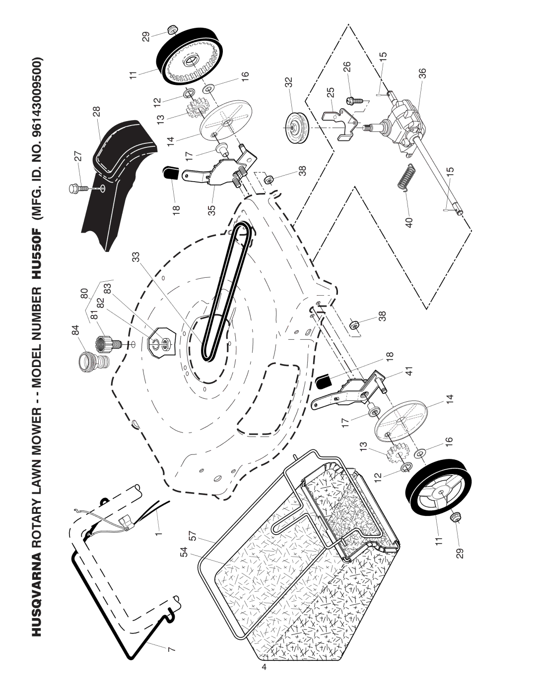 Husqvarna 961430095 manual 