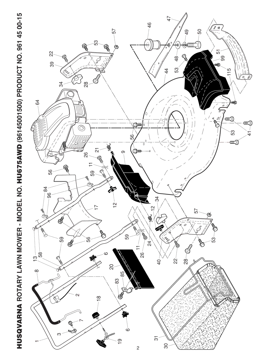 Husqvarna 961430108 manual 