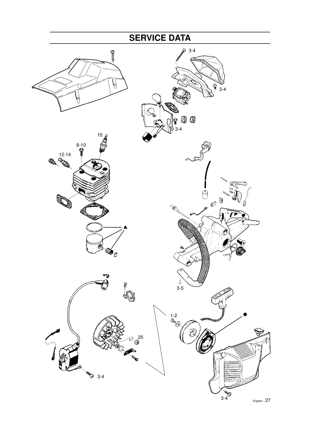 Husqvarna 965030298, 965030296, 1018855-26 manual 12-14 