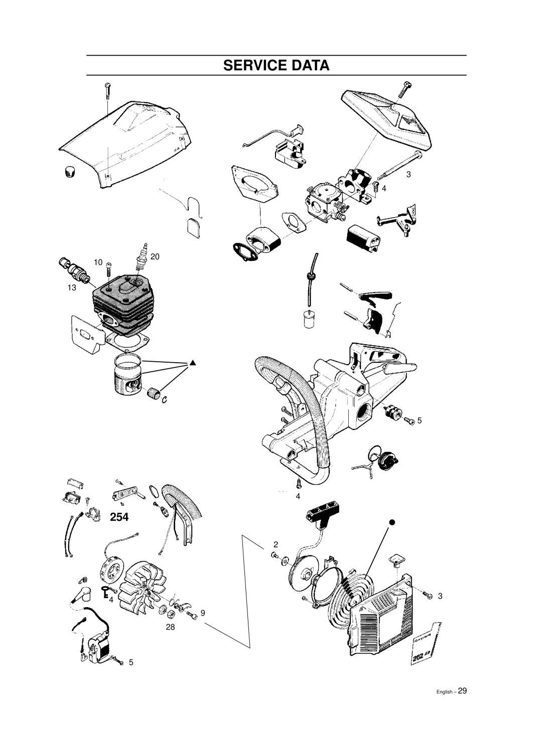 Husqvarna 1018855-26, 965030298, 965030296 manual 254 