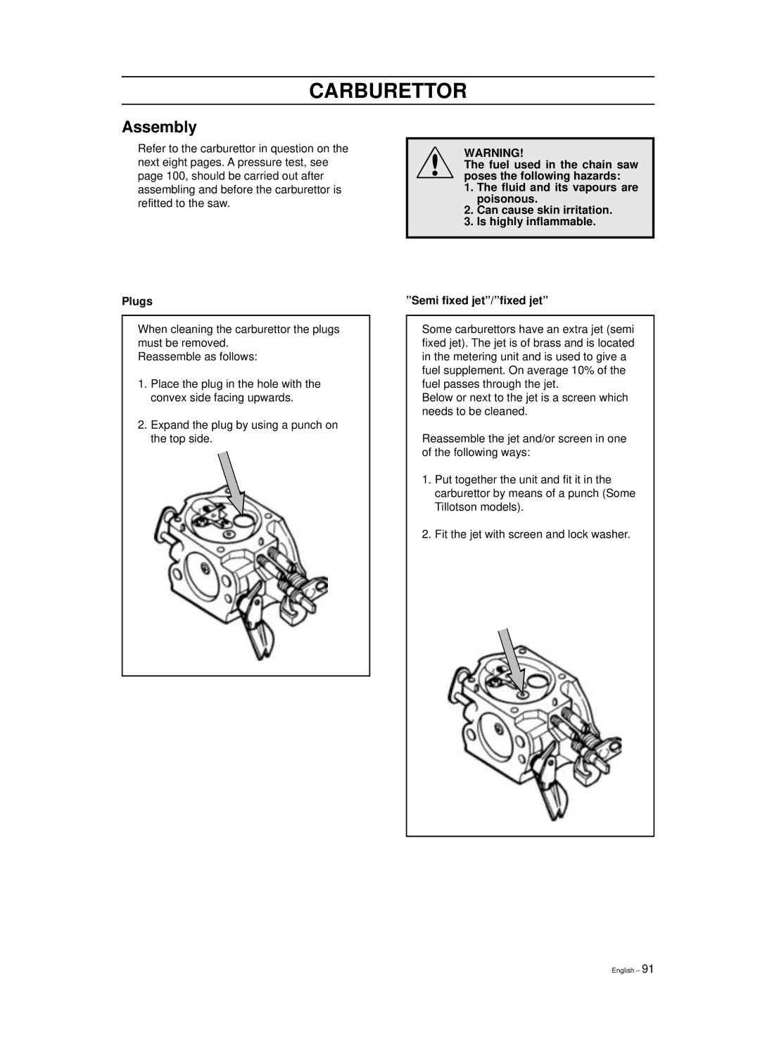 Husqvarna 965030296, 965030298, 1018855-26 manual Assembly 