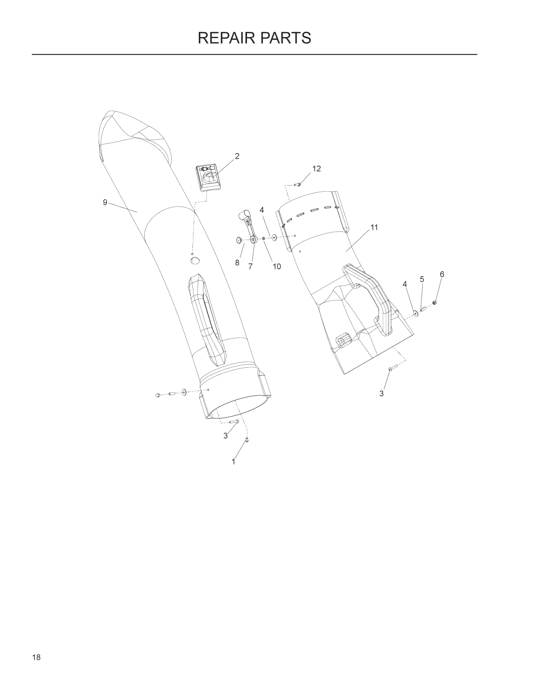 Husqvarna 966004401, 965 610901, 115 149727 R01 manual Repair Parts 