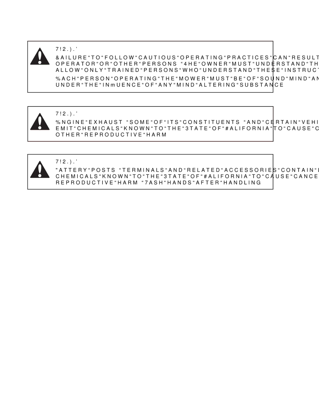 Husqvarna MZ6128, 966502301, 115 312526R1 manual 