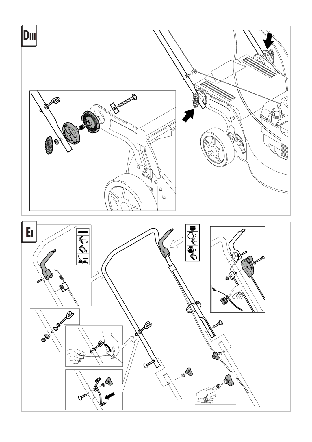 Husqvarna 965993501, 966524101, 962000110, 962000107, 962000108, 966524001, 966523901, 966498101, 965994001, 966488901 