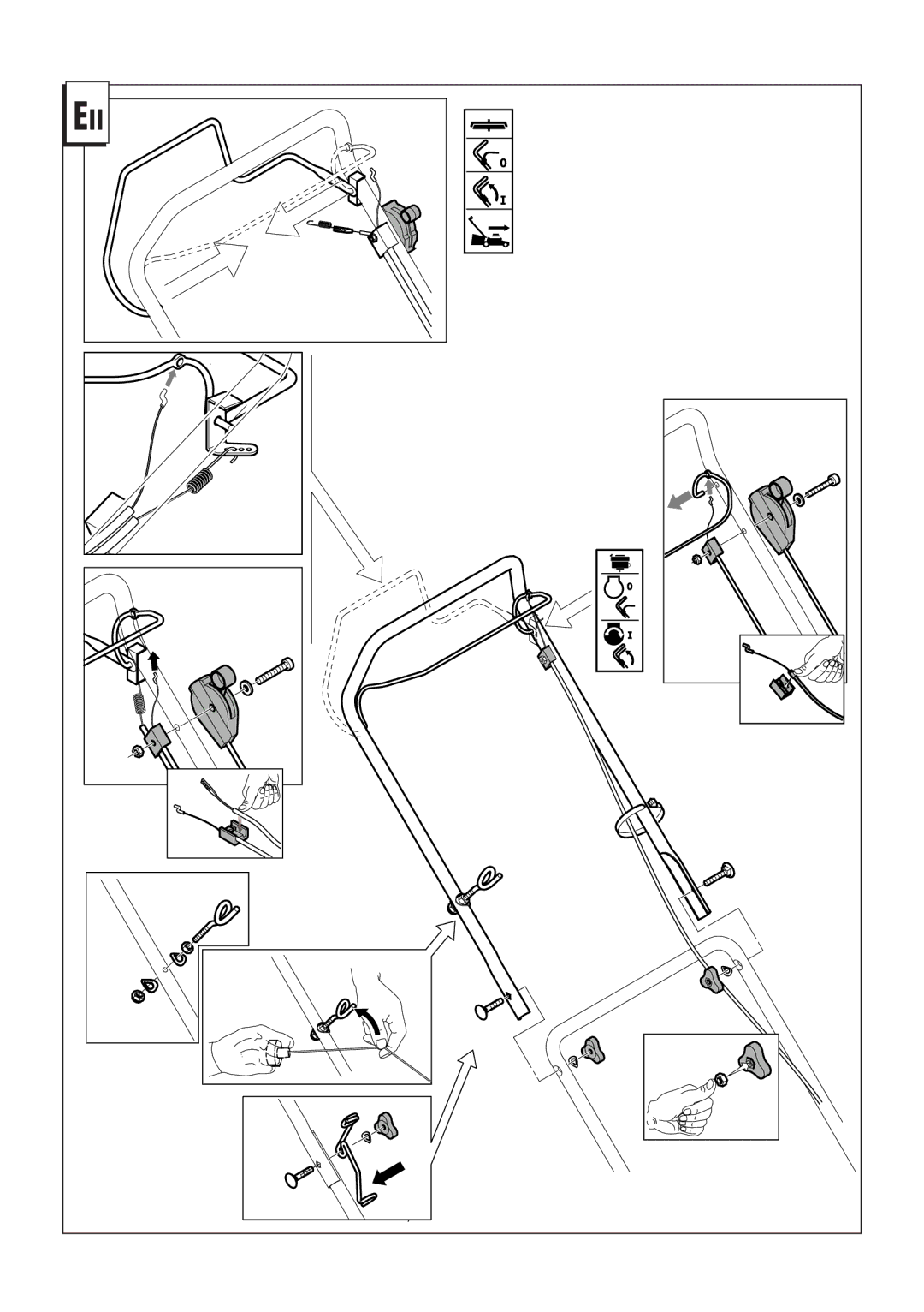 Husqvarna 966488901, 966524101, 962000110, 962000107, 962000108, 966524001, 966523901, 966498101, 965994001, 965993501 