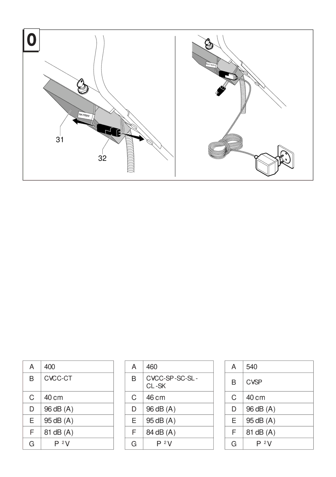 Husqvarna 965994001, 966524101, 962000110, 962000107, 962000108, 966524001, 966523901, 966498101, 965993501, 966488901 