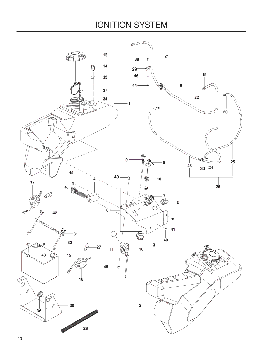 Husqvarna P-ZT60 / 966613502 warranty Ignition System 