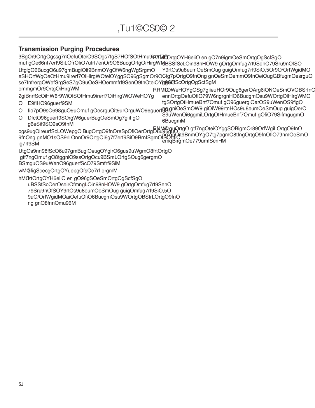 Husqvarna 966616701, PZ29D CE manual Transmission Purging Procedures 