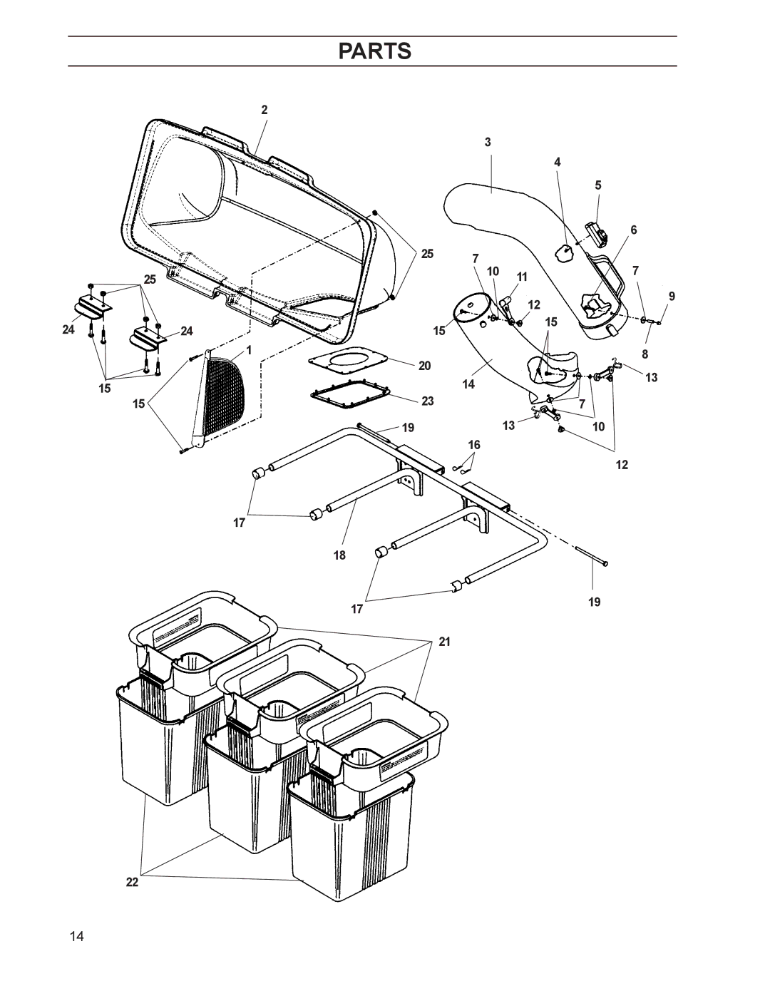 Husqvarna 968999515 manual Parts 