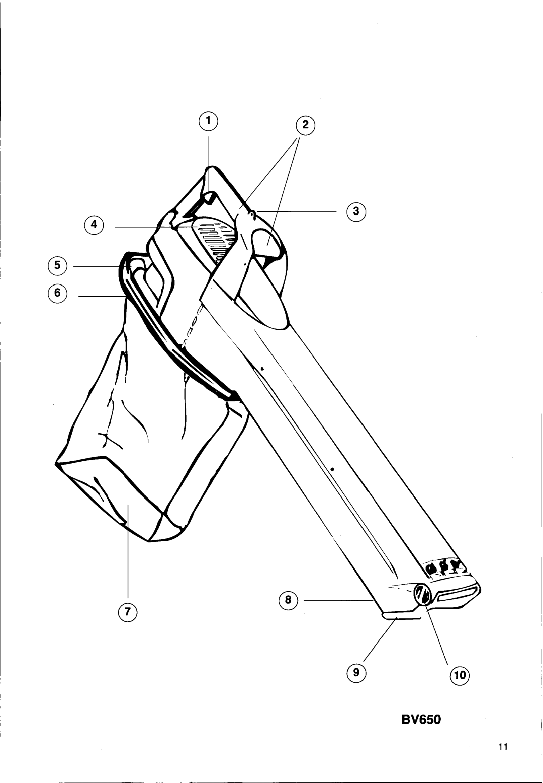 Husqvarna BV650 manual 