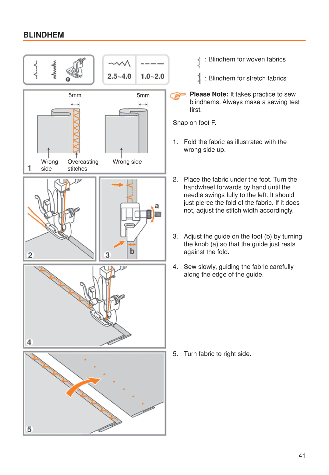 Husqvarna C10, C20 manual Blindhem 