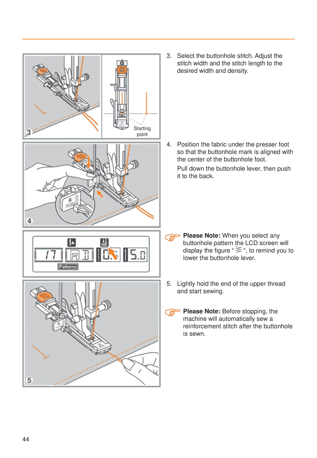 Husqvarna C20, C10 manual Starting Point 