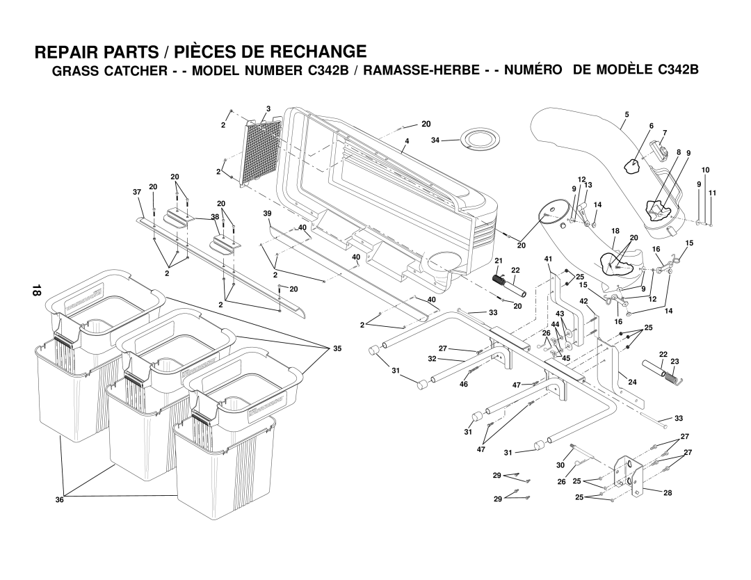 Husqvarna C342B owner manual 4647 