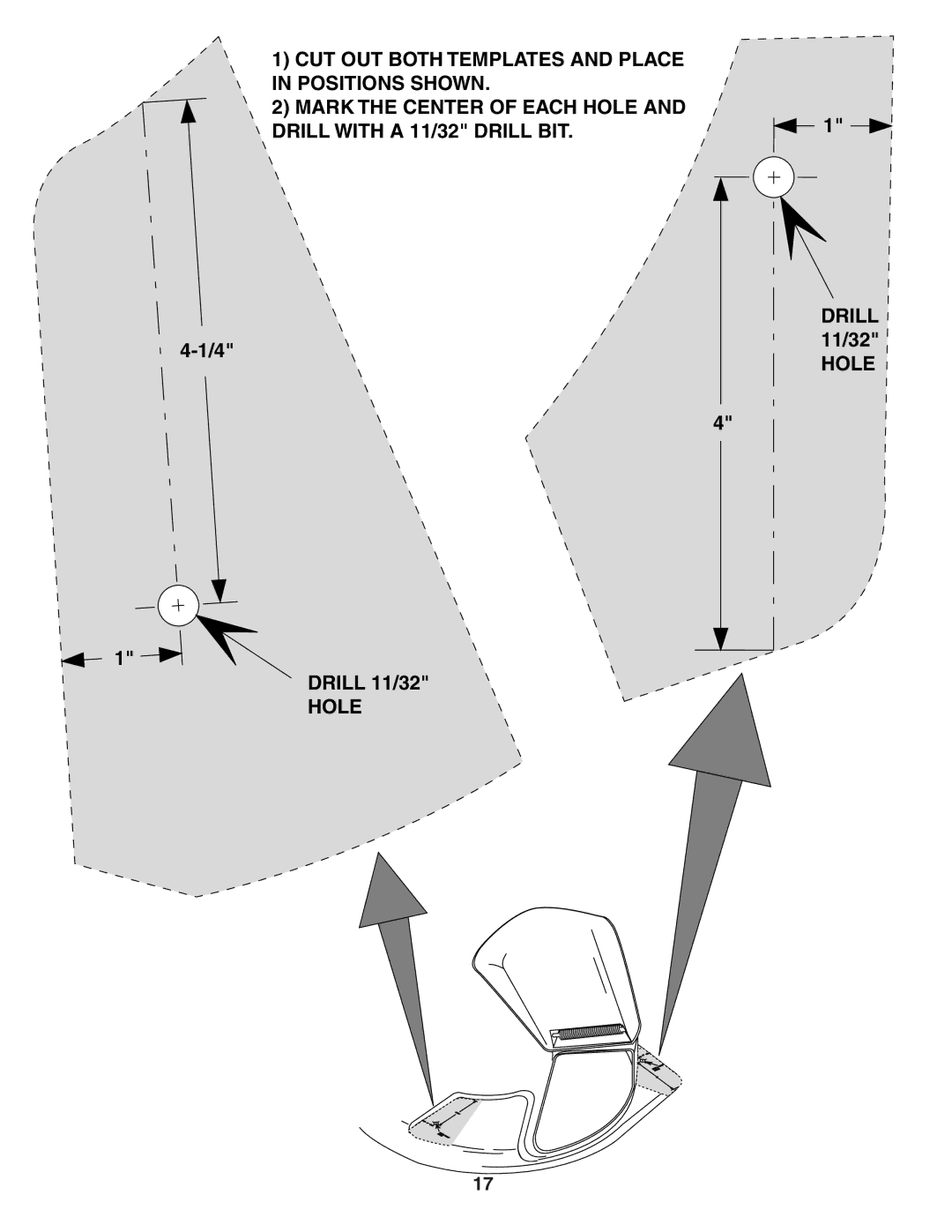 Husqvarna C36C manual Hole 