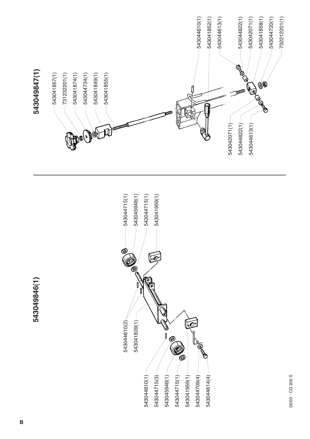 Husqvarna CG 200 S manuel dutilisation 5430498461 