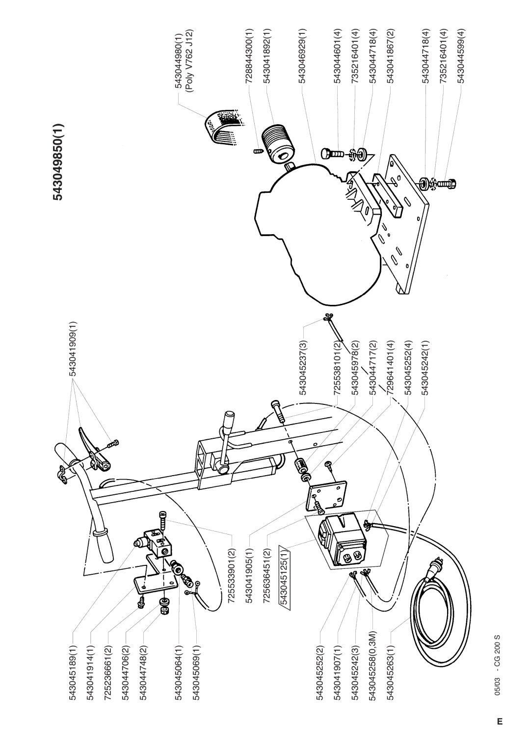 Husqvarna CG 200 S manuel dutilisation 5430498501 