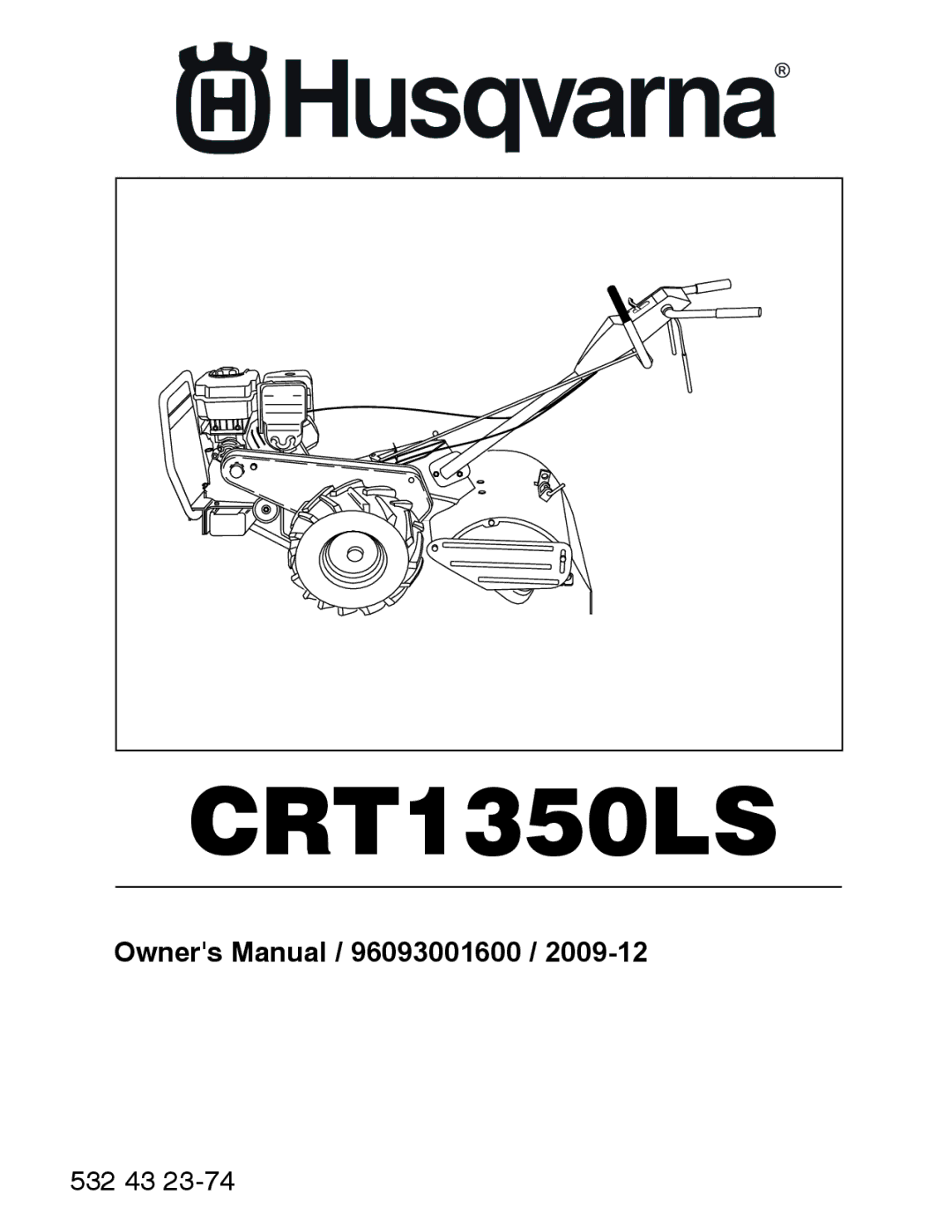 Husqvarna CRT1350LS owner manual 